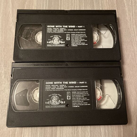 Gone With the Wind (VHS, 1998, Digitally Re-Mastered) - Picture 8 of 11
